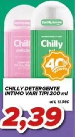 MA Supermercati Chilly detergente intimo offerta