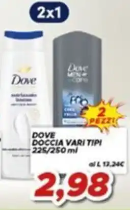 MA Supermercati Dove doccia vari tipi offerta