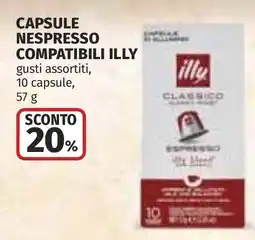 Coop Capsule nespresso compatibili illy offerta