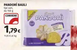 Coop Pandorì Bauli offerta