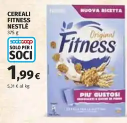 Coop Cereali Fitness Nestlé offerta