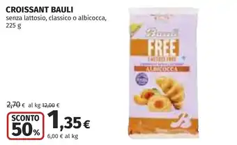 Croissant Bauli senza lattosio albicocca