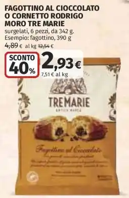Coop Superstore Fagottino al cioccolato Tre Marie offerta