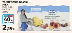 Coop Superstore Yogurt zero grassi mila frutta mista offerta