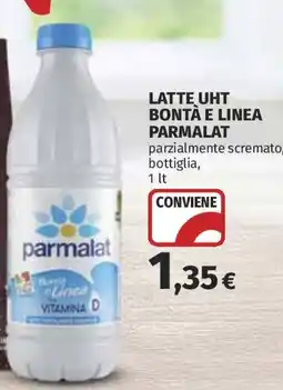 Coop Superstore Latte UHT Bontà e Linea Parmalat offerta