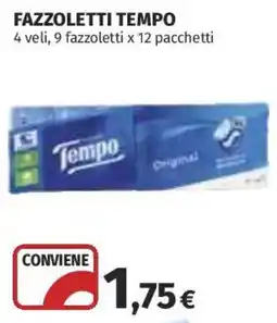 Coop Superstore Fazzoletti Tempo offerta