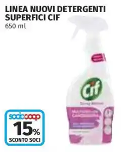 Coop Superstore Detergente superfici Cif offerta