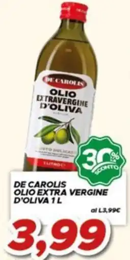 MA Supermercati De Carolis olio extra vergine d'oliva offerta