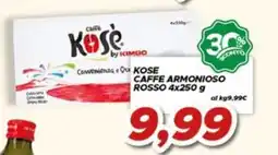 MA Supermercati Caffè Kose Armonioso Rosso offerta