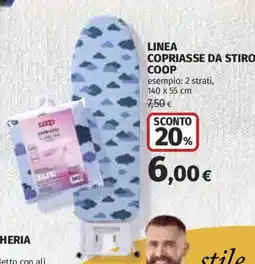 Coop Superstore Copriasse da stiro Coop offerta
