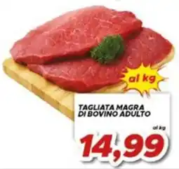 MA Supermercati Tagliata magra di bovino adulto offerta