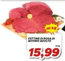 MA Supermercati Fettine di rosa di bovino adulto offerta