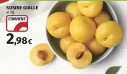Coop Superstore Susine gialle offerta