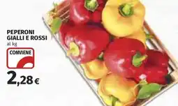 Coop Superstore Peperoni gialli e rossi offerta