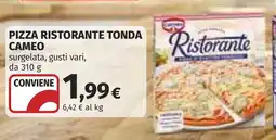 Coop Pizza ristorante tonda Cameo offerta