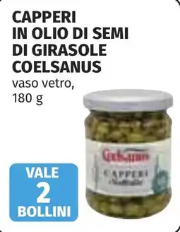 Coop Capperi in olio di semi di girasole Coelsanus offerta