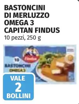 Coop Bastoncini di merluzzo omega 3 capitan findus offerta
