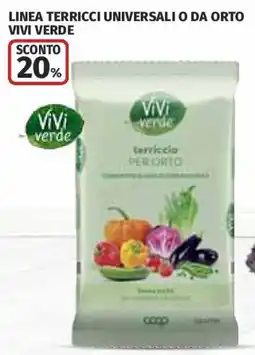 Coop Superstore Terriccio per orto Vivi Verde offerta