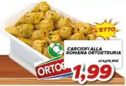 MA Supermercati Carciofi alla romana ortoetruria offerta