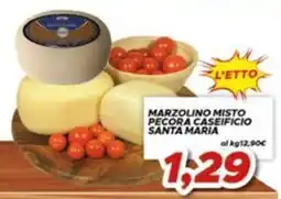 MA Supermercati Marzolino misto pecora caseificio santa maria offerta