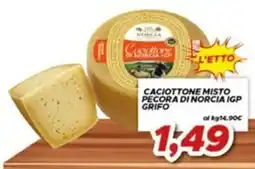 MA Supermercati Caciottone misto pecora di Norcia IGP Grifo offerta