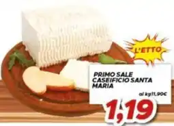 MA Supermercati Primo sale caseificio santa maria offerta