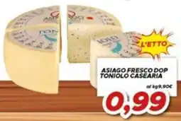 MA Supermercati Asiago fresco DOP Tonioło Casearia offerta