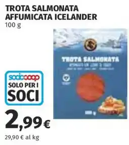 Coop Superstore Trota salmonata islander offerta