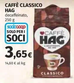 Coop Superstore Caffè classico Hag decaffeinato offerta