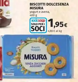 Coop Superstore Biscotti Yogurt Misura offerta