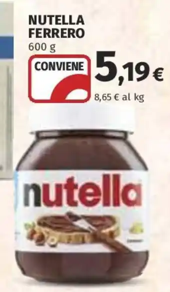 Coop Superstore Nutella Ferrero offerta