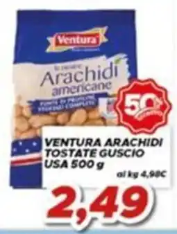 MA Supermercati Ventura arachidi tostate guscio offerta