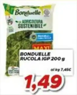 MA Supermercati Bonduelle rucola IGP offerta