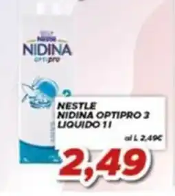MA Supermercati Nestlé Nidina Optipro 3 liquido 1 offerta