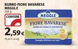 Coop Superstore Burro fiore bavarese Meggle offerta