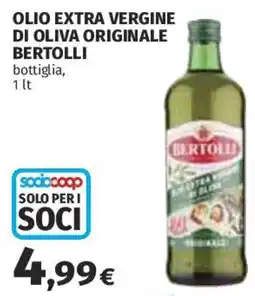 Coop Superstore Olio extra vergine di oliva originale Bertolli offerta