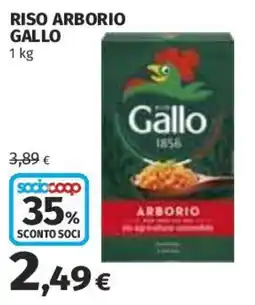 Coop Superstore Riso Arborio Gallo offerta