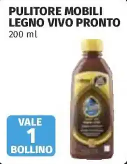 Coop Superstore Pulitore mobili legno vivo pronto offerta