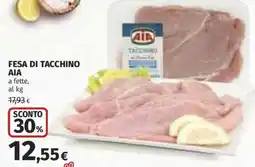 Coop Superstore Fesa di tacchino AIA offerta