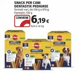 Coop Superstore Snack per cani Dentastix Pedigree offerta