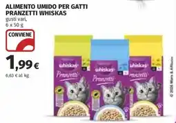 Coop Superstore Alimento umido per gatti Pranzetti Whiskas offerta
