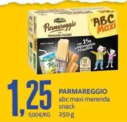 PRO7 Supermercati Parmareggio abc maxi merenda snack offerta