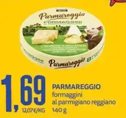 PRO7 Supermercati Parmareggio formaggini al parmigiano reggiano offerta