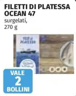 Coop Superstore Filetti di platessa Ocean 47 offerta