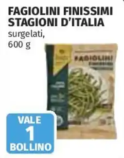 Coop Superstore Fagiolini finissimi stagioni d'italia offerta