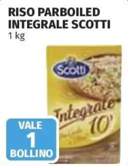 Coop Superstore Riso parboiled integrale Scotti offerta