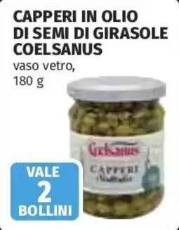 Coop Superstore Capperi in olio di semi di girasole Coelsanus offerta
