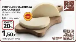 Coop Superstore Provolone Valpadana D.O.P. Cheesta offerta