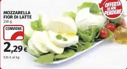 Coop Superstore Mozzarella fior di latte offerta