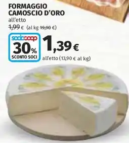 Coop Superstore Formaggio Camoscio d'Oro offerta